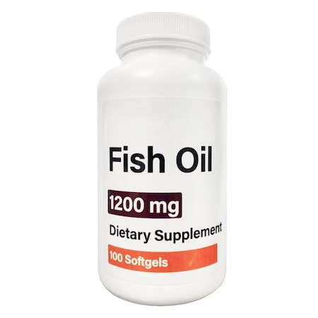 Major & Rugby Pharmaceuticals Fish Oil, 1200mg, Gel Caps, 4800PK 80681-0055-00
